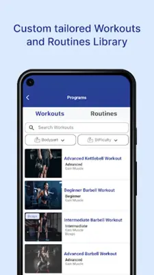 MuscleWiki android App screenshot 1